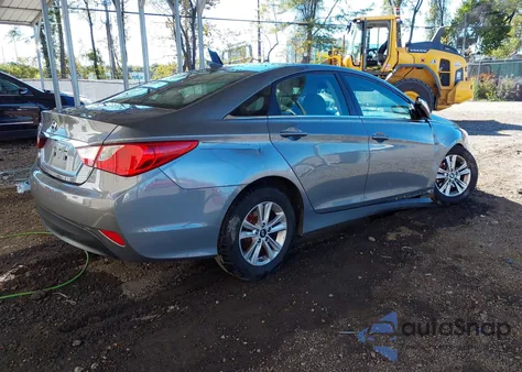 2014 Hyundai Sonata Gls z USA, uszkodzony, nr VIN 5NPEB4AC3EH913250